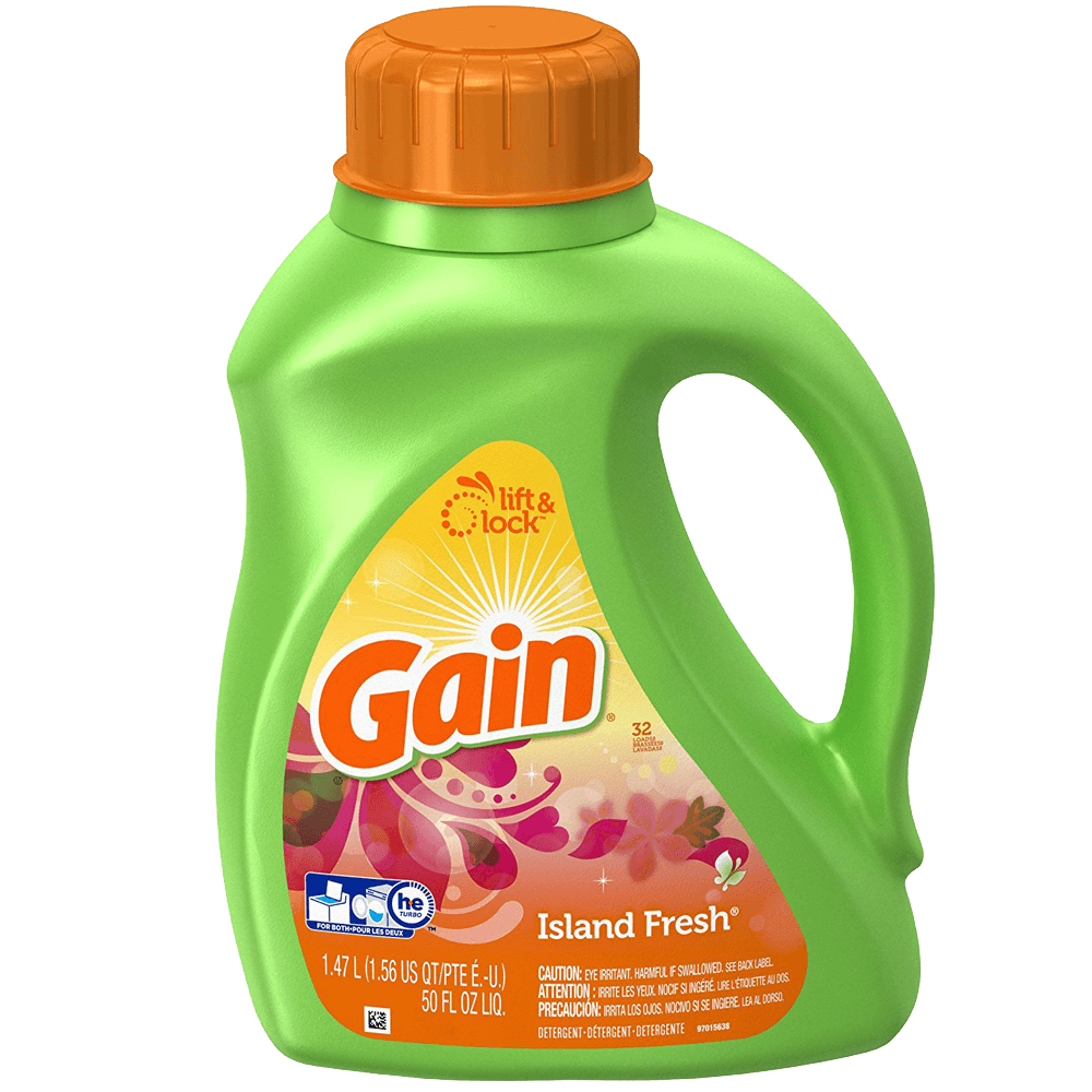 Gain Liquid Detergent with Fresh Lock