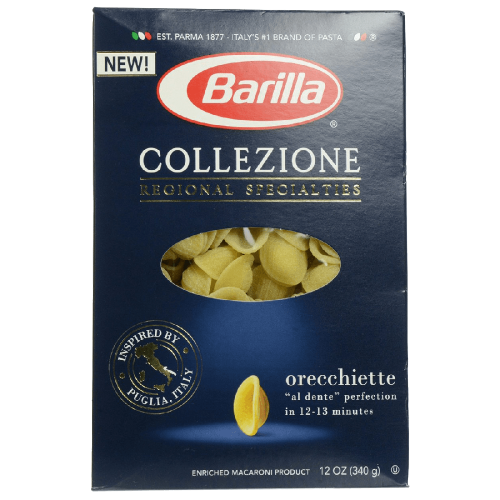 Collezione Pasta, Barilla