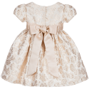Romano Princess Baby Girls Brocade Dress