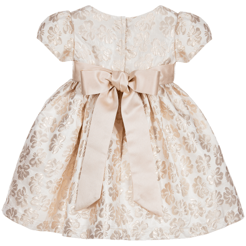 Romano Princess Baby Girls Brocade Dress
